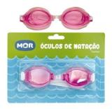 Óculos de Natação Fashion Rosa - Mor